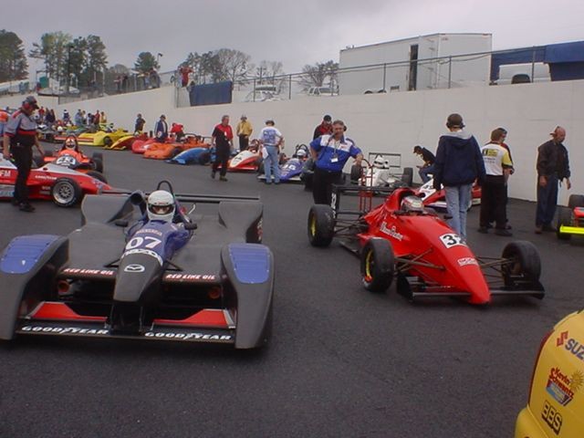 Ennis Bragg racing at Road Atlanta