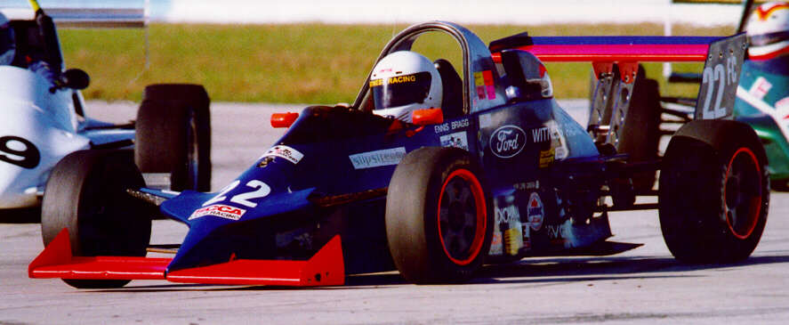 Ennis Bragg racing at Sebring in 1998
