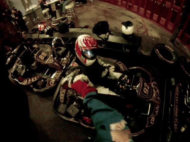 Ennis Bragg competing in Grand Prix New York league racing